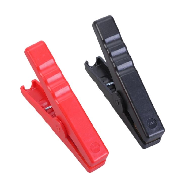 6pcs Brass Crocodiles Clamps Alligators clip  with High Elasticity Upgrades for Reliable Connection In Car Battery Testing