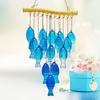 Creative Sun Catcher Novelty Light Collection Pendant Crafts Fish Shaped Wind Chime  Blessing
