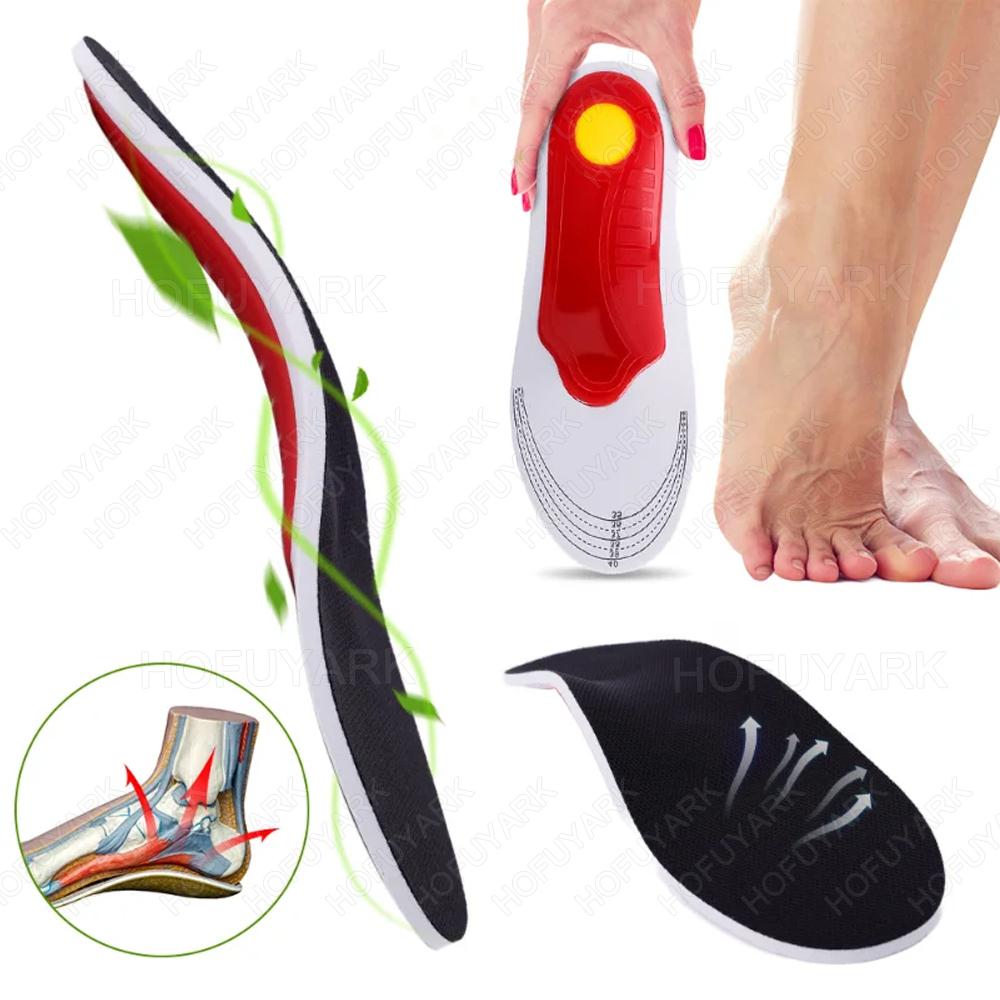 Orthopädische Einlegesohle Herren Hohe Fußgewölbeunterstützung Plattfuß Orthopädische Einlegesohlen für Füße Druckentlastung Plantarfasziitis Schmerzlinderung Schuhsohle