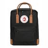 Mochila Escolar de Ombro Duplo com Logo de Raposa do Ártico Noroeste, Mochila de Moda para Exterior e Bolsa para Laptop