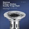 2pcs Poping Up Sink Drain Stoppers with Fine Meshes Filter Easyly Touches Operation for Bathroom Vanities