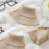 Elegant Knitted Winter Scarf Casual Office Neckerchief Travel Friendly Scarves for Outdoor Use