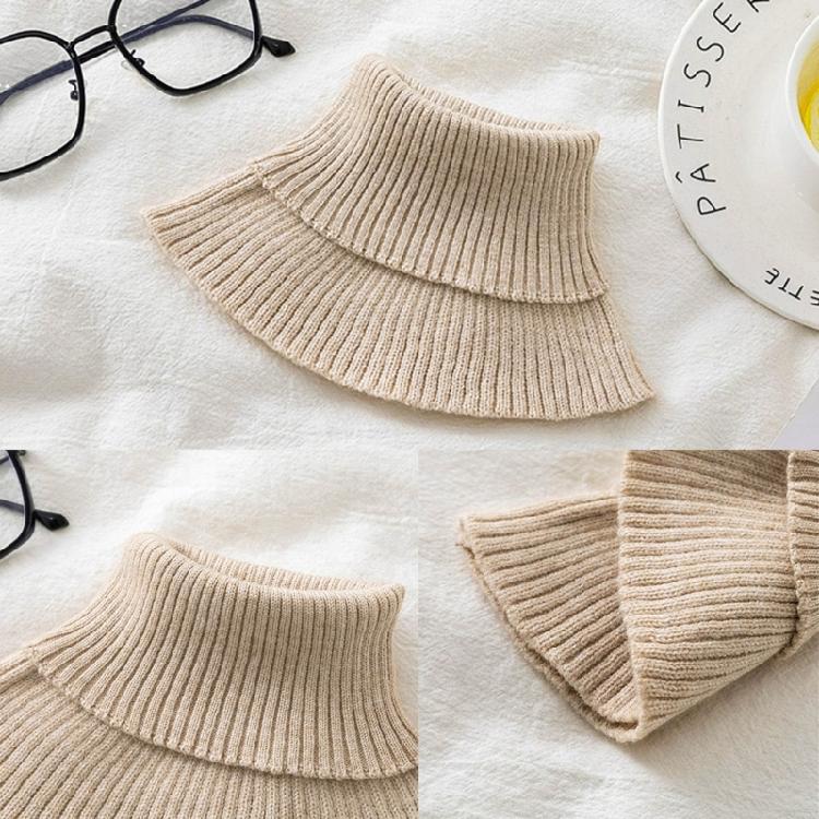 Elegant Knitted Winter Scarf Casual Office Neckerchief Travel Friendly Scarves for Outdoor Use
