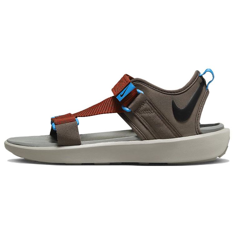 Nike Vista Sandal Fabric Beach Sandals Men Sandals Black Brown DJ6605-003 44