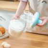 Egg Whisk Plastic Hand Crank Push Whisk Blender Long Crank Multi-Functional Manual Eggs Beater Practical Kitchen Tool