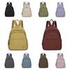 Waterproof Multipockets Casual Backpack Lightweight Minimalist Commuting Backpack  Unisex