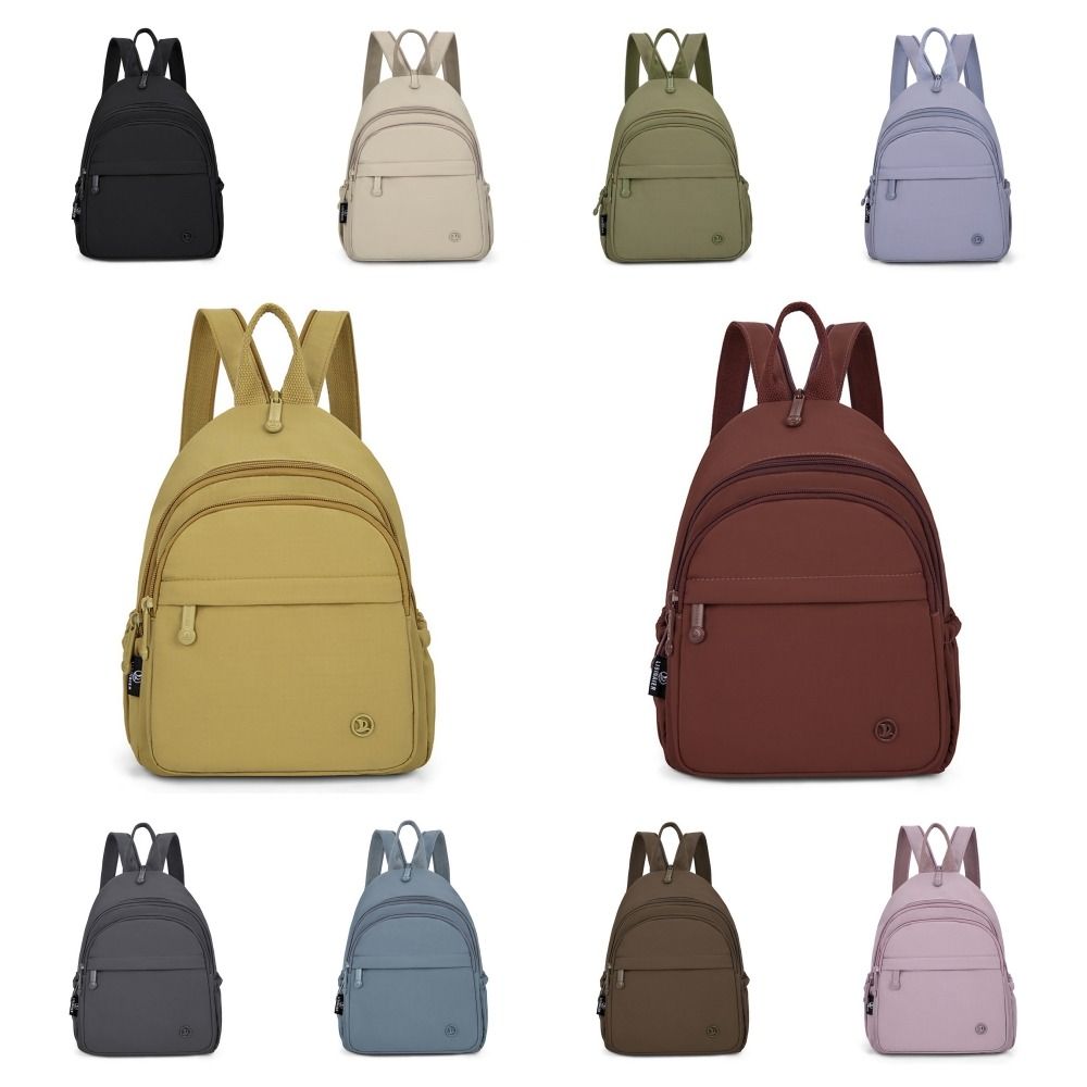 Waterproof Multipockets Casual Backpack Lightweight Minimalist Commuting Backpack  Unisex