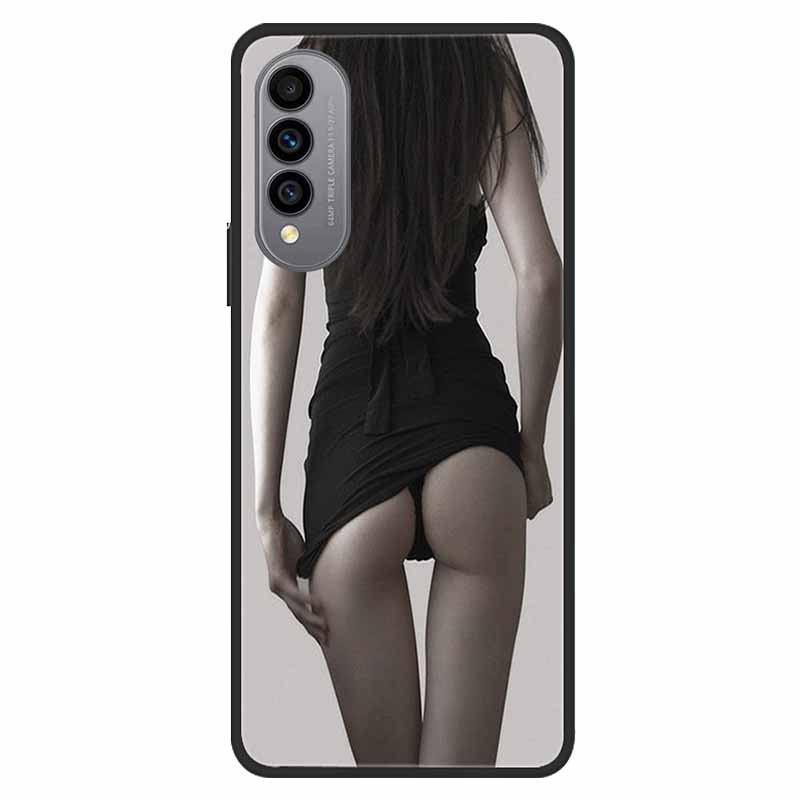 For WIKO T50 Case T 50 Soft silicone TPU Back Cover For Wiko T50 W-P861-01 W-P861-02 Phone Case WikoT50 Black Protective Painted