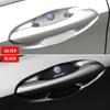 New New 4PCS Car Door Handle Protection Sticker Emblem Car Styling New Volkswagen Golf GTI Bora Passat Jetta Beetle Sciroc