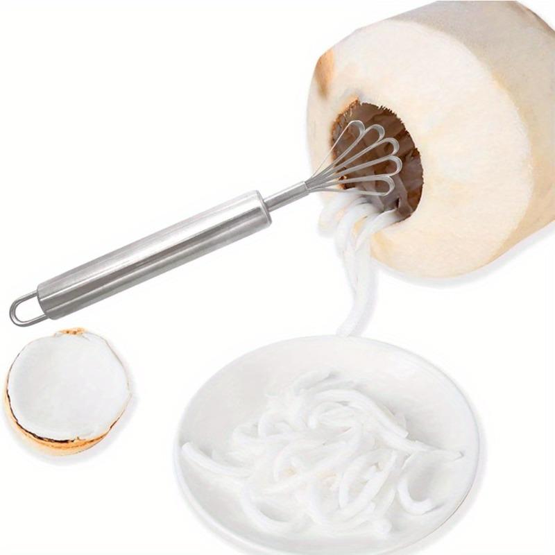 Premium Stainless Steel Coconut Scraper and Grater Kitchen Tool for Efficient Coconut Meat Removal Grating and Fish Scaling