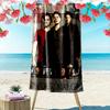 Name Custom Supernatural Print Beach Towel, Large Soft Quick Dry Towel for Beach Camping Swimming