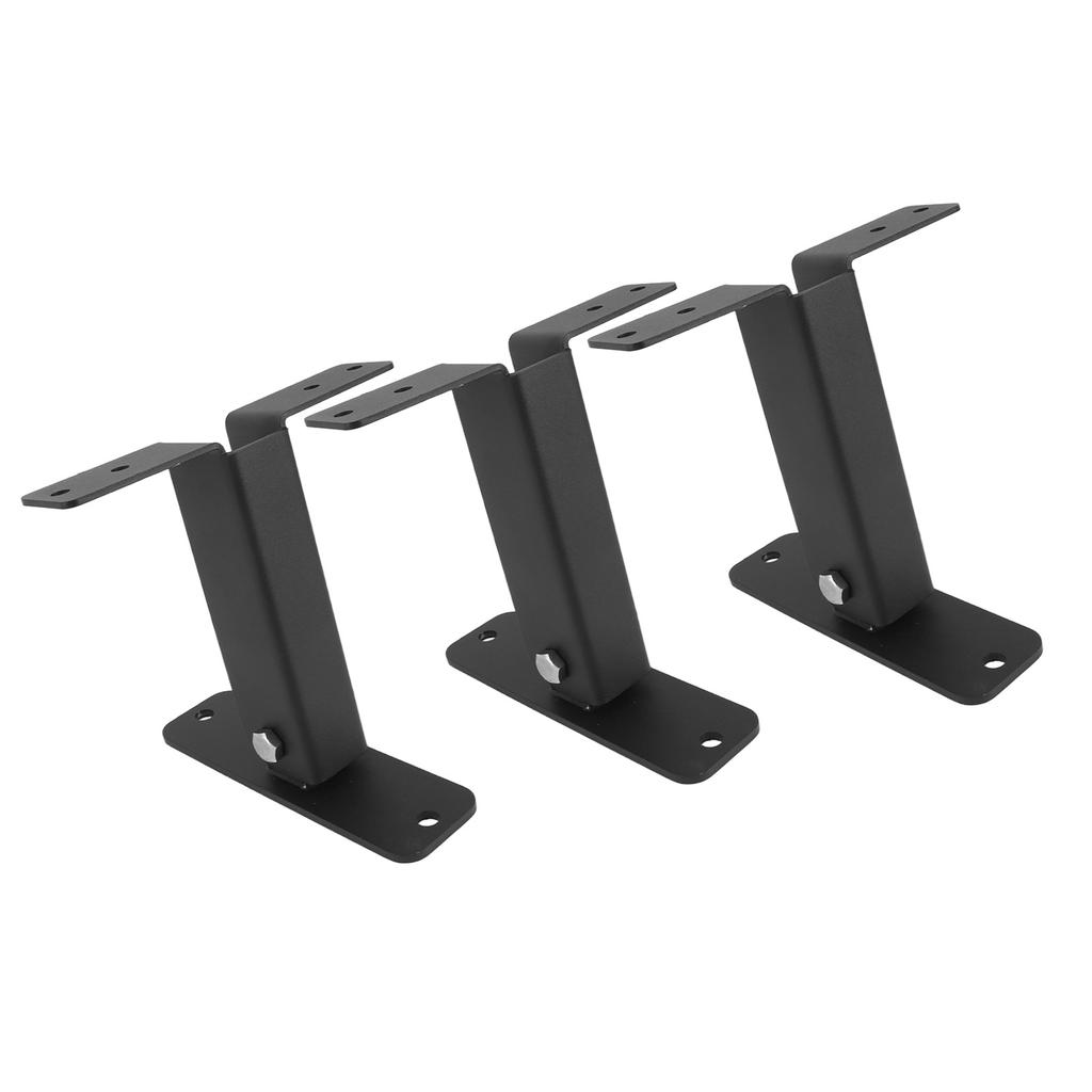 3er-Pack Dachträgerhalterungen, Edelstahl, robuste Satteldachträger-Pfosten- und Balkenhalterung