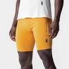 Men's Outdoor Quick-Dry Elastic Training Shorts with Reflective Details