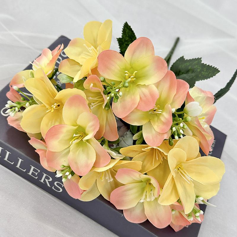 Artificial Flower Lily Wedding Hotel Restaurant Decoration Photography Props