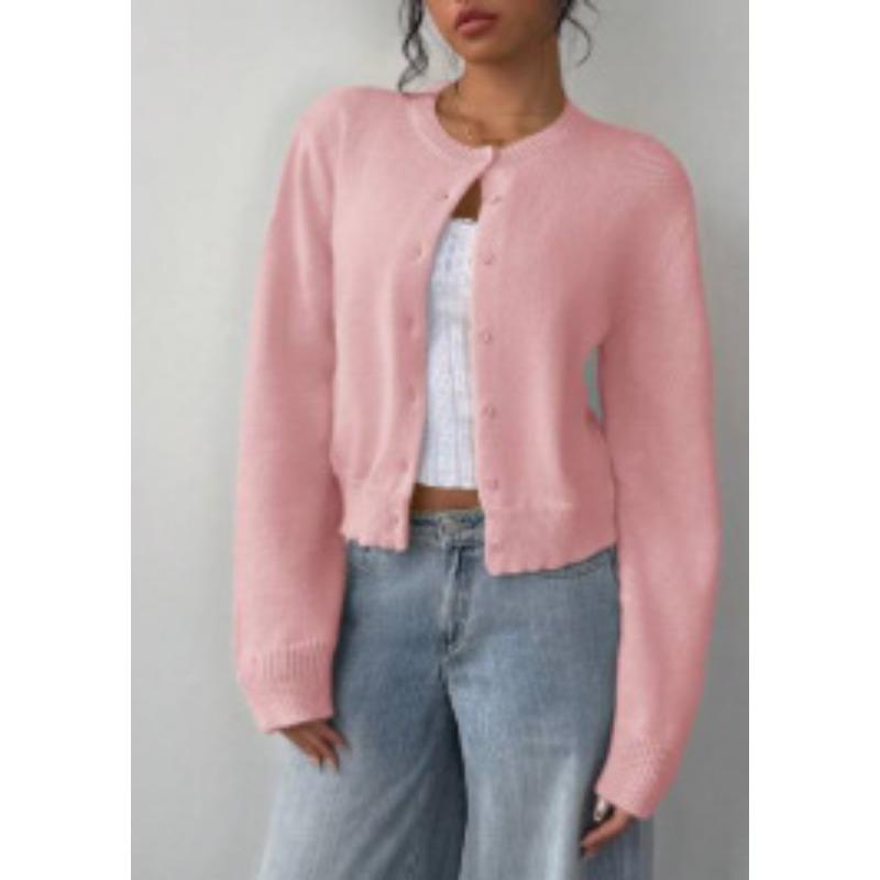 Women S Short Loose Solid Knit Cardigan Casual Sweater Coat