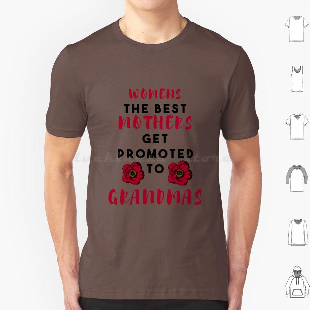 Womens Promoted To Grandma Est 2020 Best Funny Gift T Shirt Cotton Men Women DIY Print Grandma Est Funny Novelty Crazy Dog 100