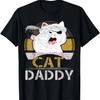 Cat Daddy Design for Men Funny Outfit Vintage T-Shirt