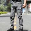 Summer men's tactical trousers multi-bag quick-drying overalls outdoor anti-splashing combat trend