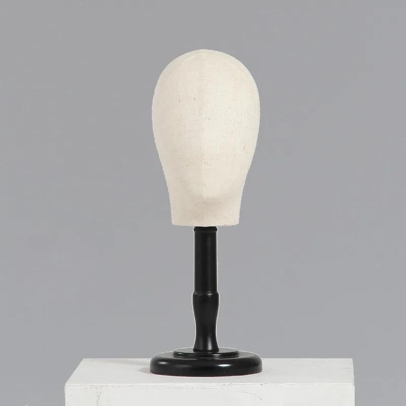 Mannequin Head Model Prop Hat Display Holder Female Wigs Display Head Wig Display Stand for Salon Home Use