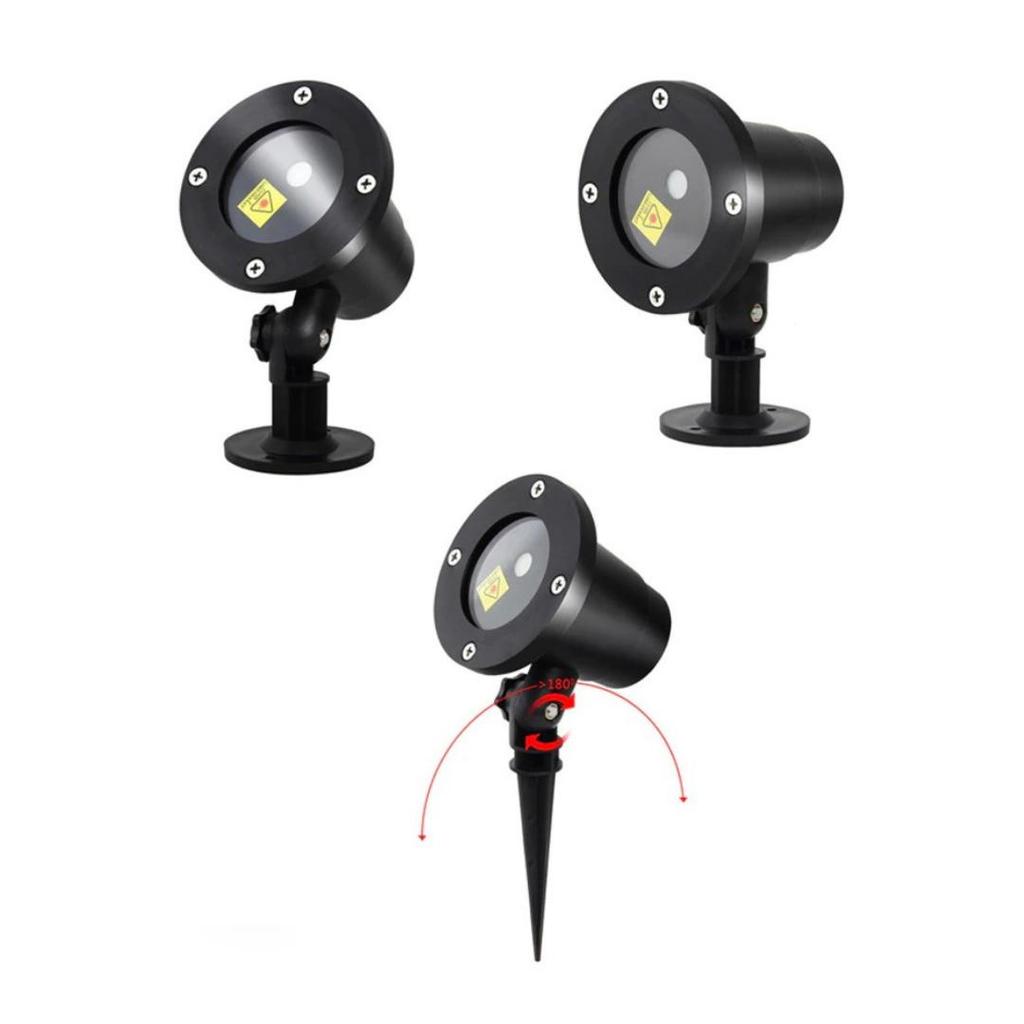 Christmas Projectors Lights, Outdoor Waterproof Decorative Projection Lamp with Remote Control Timer Function for Xmas Holiday Party Garden Patio