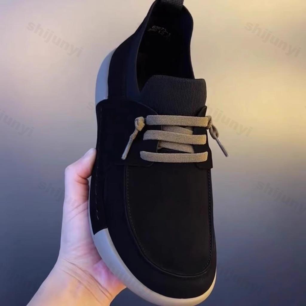 Man Shoes Fashion Outdoor Youth Tide Male Board Class Footwear Autumn Winter CasualFlats Light Comfortable Personality Shoes