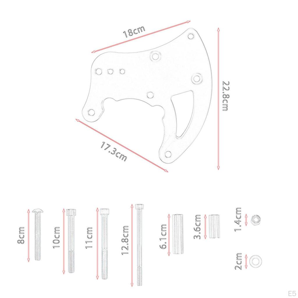 AC Bracket High Performance Compressor Easy to Install Replace Parts Auto Accessory