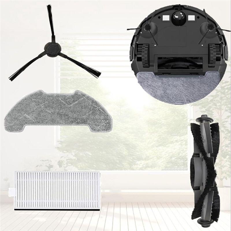 AEE4-For Airrobo P30 Robot Vacuum Cleaner Mian Side Brush Hepa Filter Mop Cloth Replacement Parts Accessories