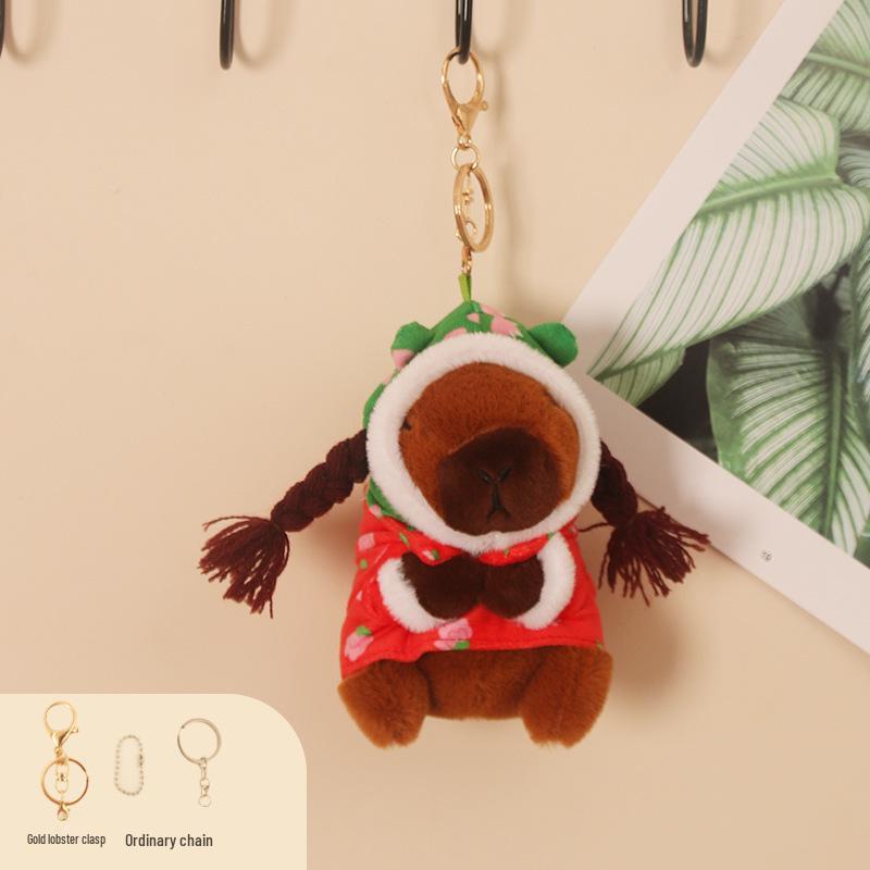 Popular Capybara Plush Pendant: Cute Capybara Ornament Toy