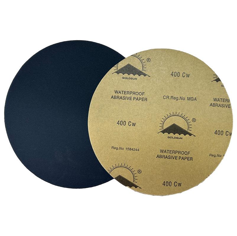 Sun Silicon Carbide Self-Adhesive Sandpaper, 200-230mm (8-9 Inch), for Car Polishing and Grinding.
