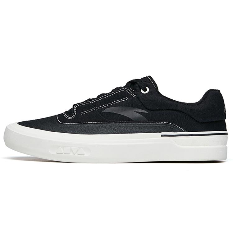 New Anta Ao Li Non slip Lightweight Low Top Skateboard Shoes Men's Black 112218011S-1
