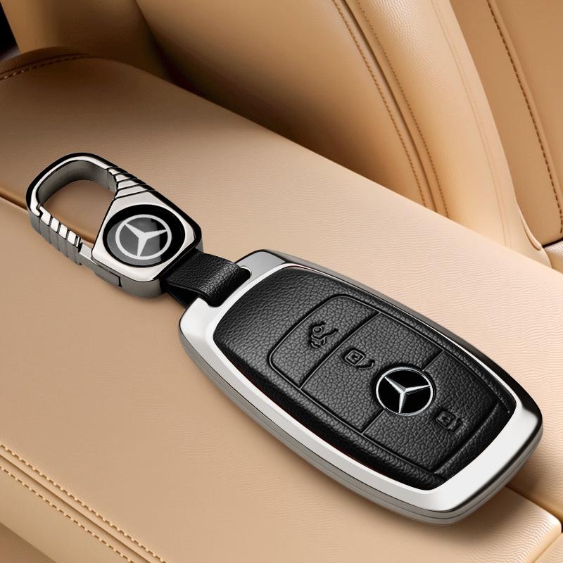 Applicable To 25 Mercedes-Benz Glc300l Key Set New C260l Men's C200l Shell Buckle S450 Bag E300L Car Eqe