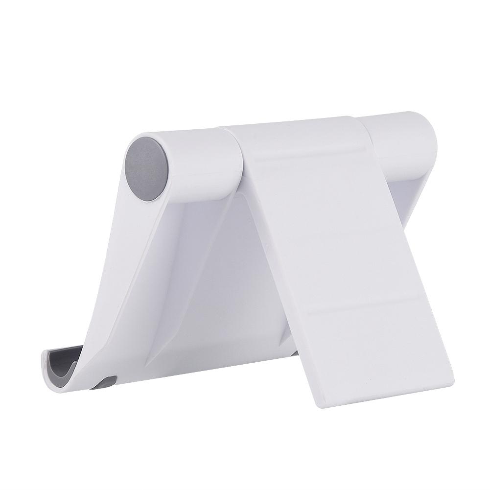Cell Phone Stand Desk Stand Holder 270 Degrees Rotation Mobile Phone Support Stand White