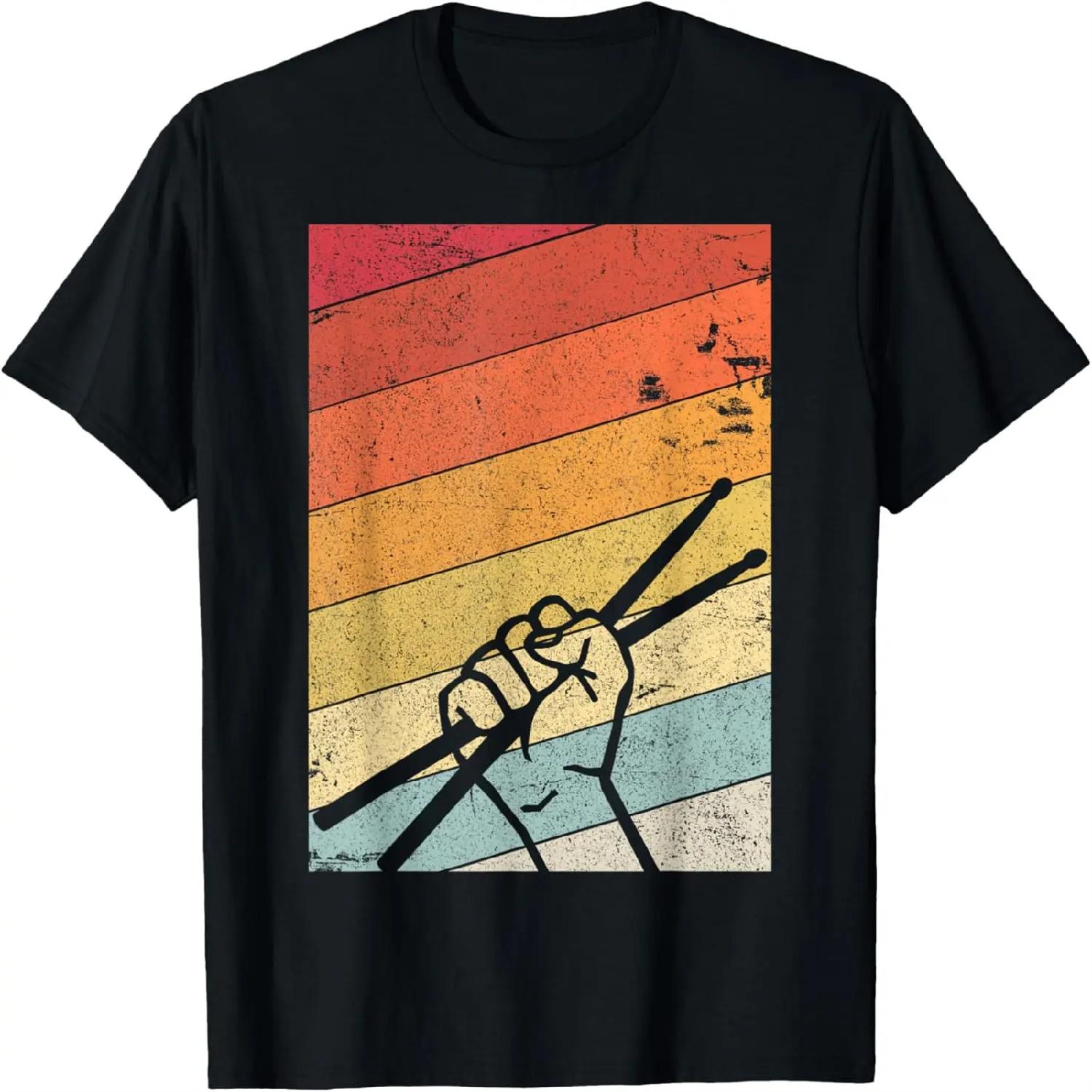 В моей голове мой кот всегда играет на барабанах, Смешная футболка с котом, играющим на барабанах S