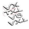 zcawt5 2.5V V6 V8 VX VXR TXL VXL Emblem for Toyota Reiz Land Cruiser Prado Rav4 Tundra Trunk Lid Sticker Displacement Auto Accessories