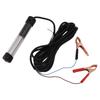 LED Submersible Fishing Light 15W Green Nighttime Ice Fishing Light with 16.4ft Cable