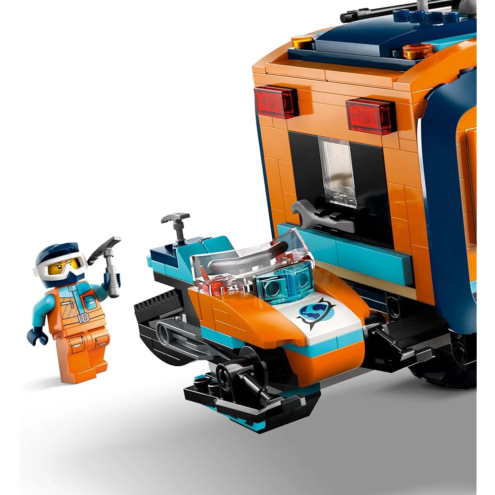 LEGO City Laboratório Móvel de Exploração Ártica Brinquedo para Crianças de 8 a 10 Anos Conjunto de Blocos de Construção 60471