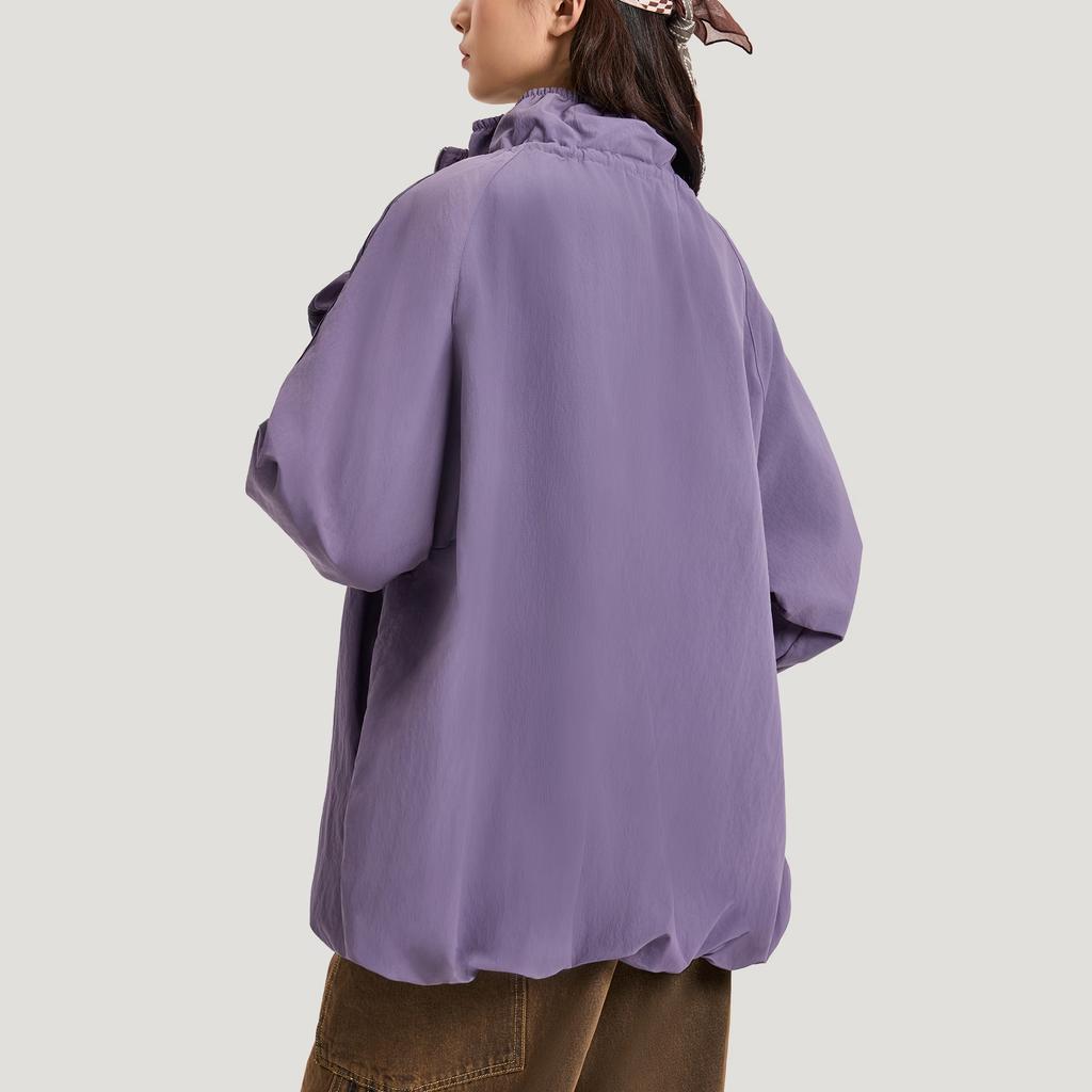 Adidas Originals FW25 Oversized Track Top Retro Sports Loose Fit Hooded Long Sleeve Jacket Women jackets KR2626