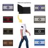 Emblem Flags Israel Velcro Embroidery Patch Cloth Backpack Accessory Decorations