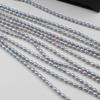 Dark Gray 4-5mm Teardrop AK Baroque Pearls: Natural Freshwater Beads for DIY Jewelry