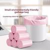 Small Trash Bag Set For Home And Car With Thick Pe Material And Flat Opening Design