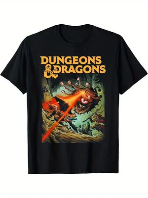 Dungeons and Dragons Strike the Beholder Herre T-skjorte