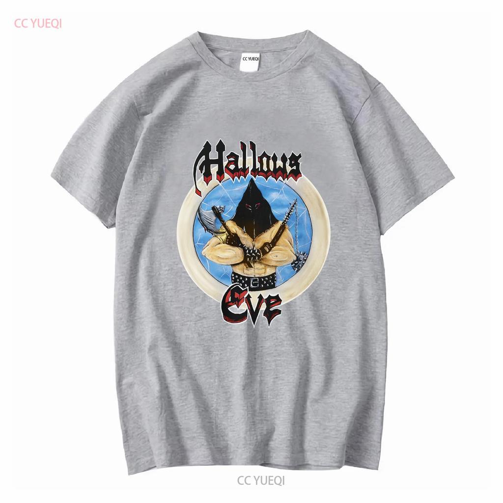 Limited New Hallows Eve Tales of Terror American Heavy Metal Music T Shirt S 4XL vintage Washed Unisex Slightly homme