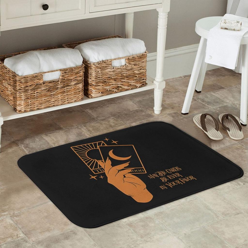 Boho Tarot Welcome Doormat Floor Mat 40x60cm Mystic Celestial Entrance Mat Housewarming Gift Decor for Home Entryway