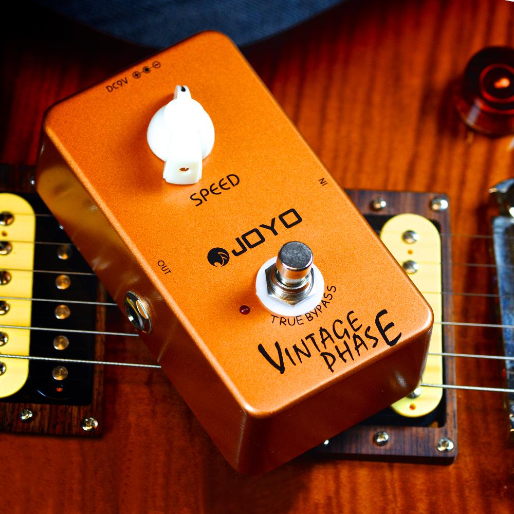 JOYO JF-06 Vintage Phaser Guitar Effect Pedal 70's Classic Phaser Sounds with Speed Control Knob Guitar Parts and Accessory