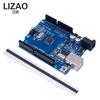 LIZAO 1-11PCS UNO R1 Development Board 16MHz CH111G ATMEGA118P-AU MEGA118PB Controller with USB Cable for Arduino