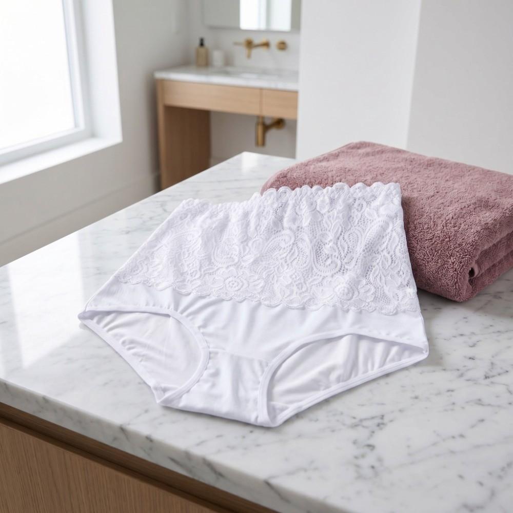 High Waist Lace Butt Lifter Briefs Tummy Control Postpartum Body Shaper Women Underwear  Gifts