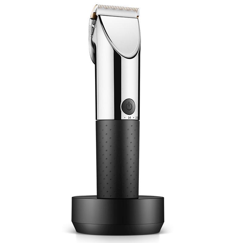 Rechargeable Electric Hair Clipper with LCD Display - Haircut Set