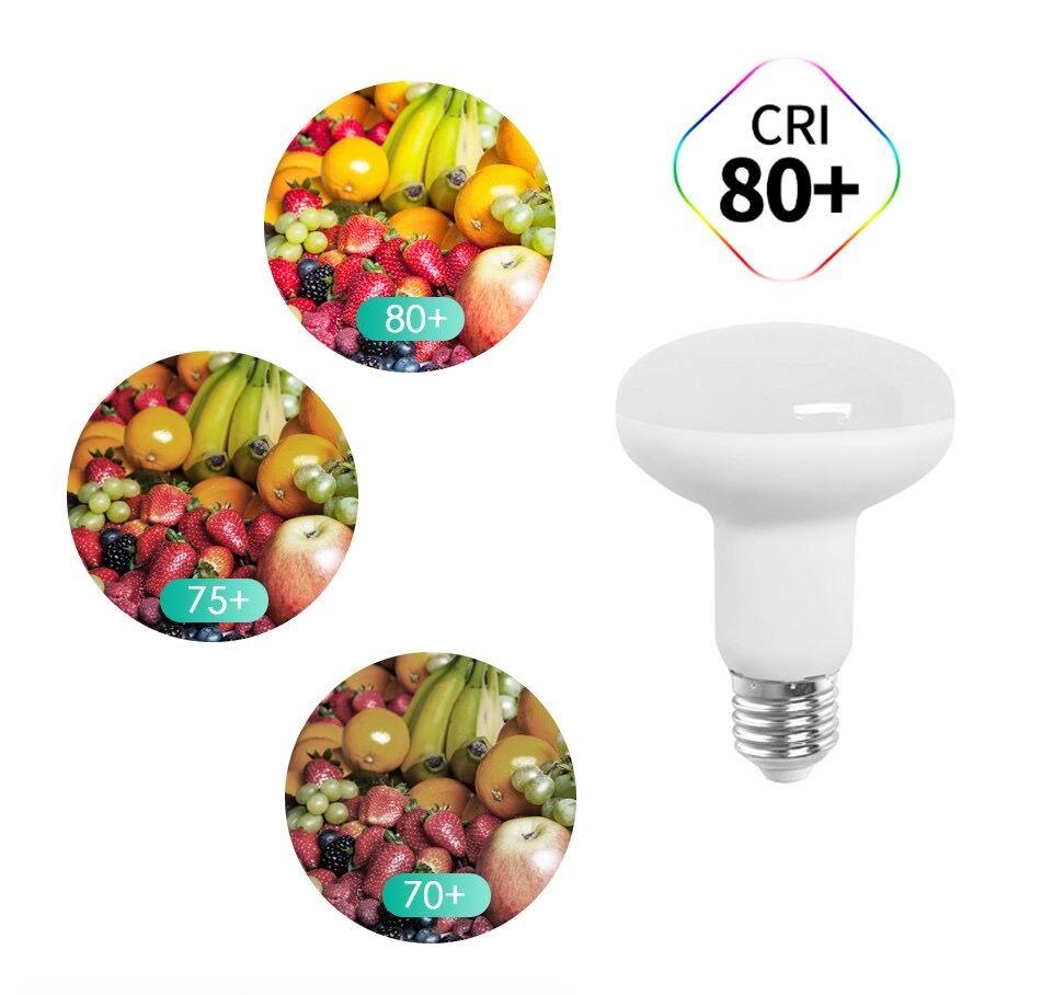 E27 E14 LED Spotlight Bulb R39 R50 R63 R80 Energy Saving Lamp 220V 6W 9W 12W 15W