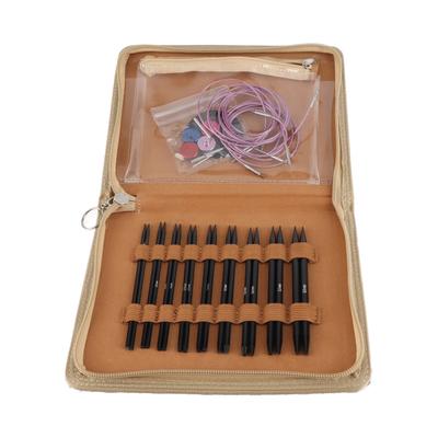 Circular Knitting Needle Set 3 To 6mm Interchangeable Ergonomic Circular Needle Set with Storage