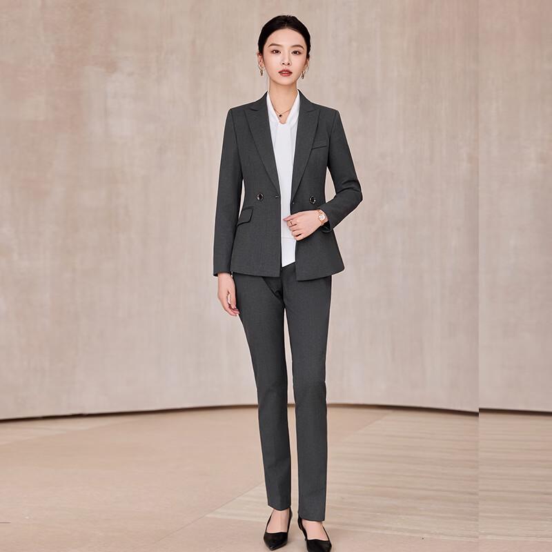 Women's Slim-Fit Short Blazer Suit Set